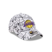 Cappellino con visiera in fantasia marmorea Lakers 9forty