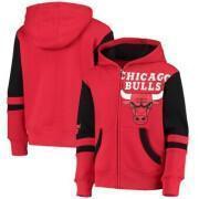Felpa con cappuccio per bambini Chicago Bulls Fleece
