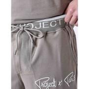 Pantaloncini con logo ricamato Project X Paris