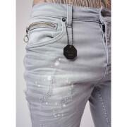 Jeans slim effetto consumato e graffiato Project X Paris