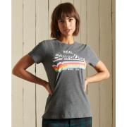 T-shirt a maniche corte da donna Superdry Logo Vintage